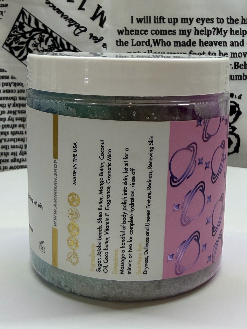 New Aminnah Unicorn Dreams Body Oil & Galaxy Sugar Polish - Picture 3 of 7